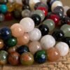 Pulsera 28 Cuarzos Amuleto Protector Multicolor