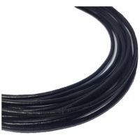 Cordón De Cuero Autentico Para Collar 5 Metros Grosor 2 Mm