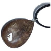 Dije De Ágata Musgosa Piedra Natural