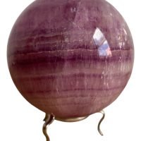 Esfera De Fluorita Morada 4.8 Cm 200 Gramos