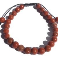 Pulsera Jaspe Rojo Amuleto Contra Envidia Ujm