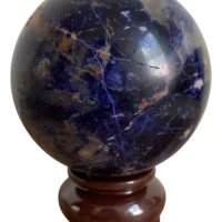 1 Esfera Sodalita 5.9cm Protector Mineral Natural Reiki