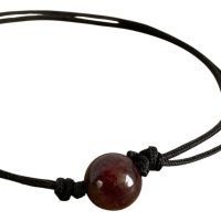 Pulsera De Granate 100% Piedra Natural Ujm