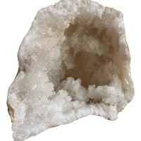 1 Geoda Cuarzo Mineral De Colección Amuleto Protector