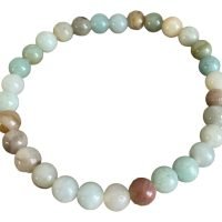 D_640714-MLM75268673665_032024-F.jpg 1 Pulsera De Amazonita 6 Mm Piedra Natural Amuleto Protector