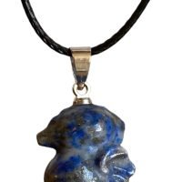 1 Dije Lapislázuli Caballito De Mar Piedra Del Poder