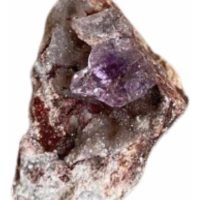 Cuarzo Amatista En Matriz Mineral Colección Drusa