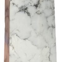 Obelisco De Howlita Blanca 9.7cm Natural Punta Mineral Deco