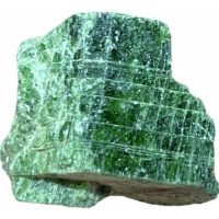 1 Diópsido Mineral De Colección Natural Reiki Amuleto