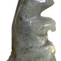 1 Dinosaurio T-rex Labradorita Piedra Natural Cuarzo