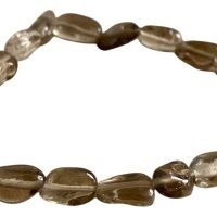 Pulsera Cuarzo Ahumado Piedra Natural