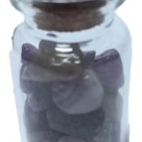 Botellitas Con Cuarzos Excelente Amuleto Ujm