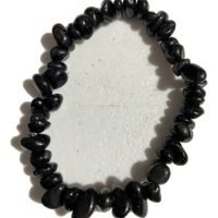 1 Pulsera De Obsidiana Piedra Natural Amuleto Ujm