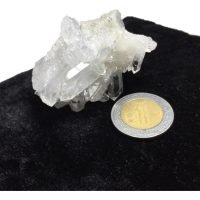 1 Drusa Cuarzo Hialino Mineral Colección En Bruto Reiki