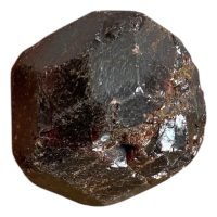 Mineral Gránate Natural Dodecaedro En Bruto Color Granate