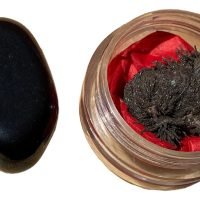 2 Magnetitas Mineral Colección Piedra Iman Natural