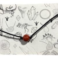 Pulsera Jaspe Rojo Amuleto Contra Envidia Ajustable