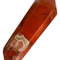 Piedra 1 Doble Punta De Jaspe Rojo Piedra Natural