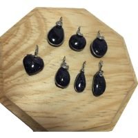 Mini Dije De Aventurina Azul