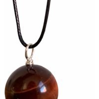 1 Dije Ojo De Toro Buey Piedra De Conexion Amuleto Protector