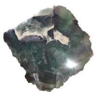 1 Porta Vasos De Fluorita Piedra Natural