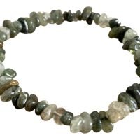 D_738841-MLM86903796266_072025-F.jpg 1 Pulsera Cuarzo Con Turmalina Verde Natural Amuleto