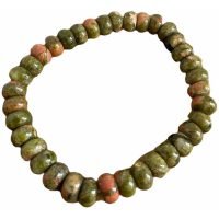 1 Pulsera Unakita Piedra De La Sanación