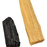 Kit Turmalina Negra Y Palo Santo Con Bolsita De Regalo