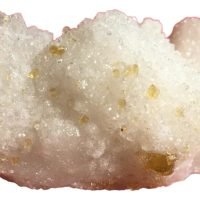 Cluster De Cuarzo Con Calcita Amarilla Piedra Natural