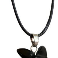 1 Dije Pikachu Obsidiana Negra Piedra Natural Pokemon