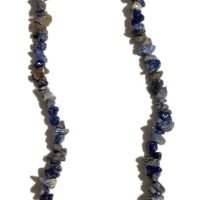 1 Collar Sodalita Chip Amuleto Piedra Natural
