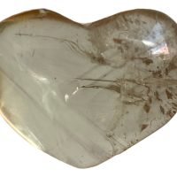 Corazon Cuarzo Citrino Calidad Premium Piedra Natural