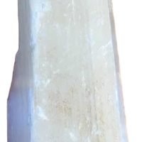 1 Torre Selenita Amuleto Mineral Colección Reiki Sanación