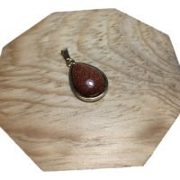 1 Dije Aventurina Café Piedra Atraer Los Deseos Del Corazón