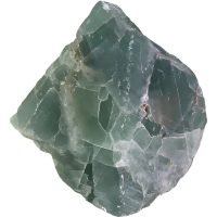 Mineral Fluorita Pieza De Colección Semi Pirámide