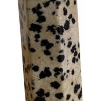 1 Obelisco Jaspe Dalmata 5 Cm Reiki Meditación Yoga