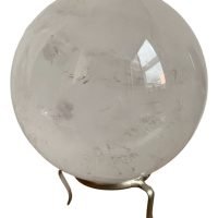 1 Esfera Cuarzo Hialino 7 Cm 492 Gramos Mineral Colección