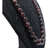 Hermoso Collar De Granate Piedra Natural Gargantilla