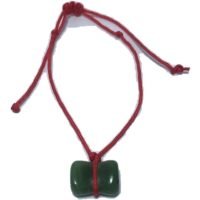 Pulsera Hilo Rojo Y Jade Canadiense Amuleto Protector Ujm