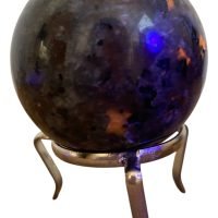 1 Esfera De Yooperlita 3.8cm Piedra Natural Michigan