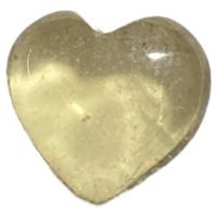Mini Corazon Cuarzo Citrino Calidad Premium Piedra Natural