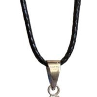 Dije Rodonita Esfera 15mm Piedra Natural Chakra Corazon Yoga