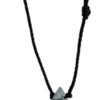 Collar Con Dije De Aguamarina Piedra Natural