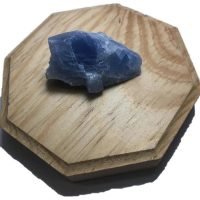 1 Calcita Azul En Bruto Mineral De Colección Chakras Reiki