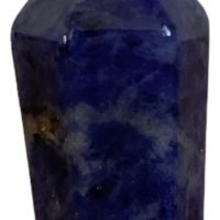 1 Mini Obelisco Sodalita 2.6 Cm Yoga Sanación Mineral