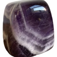 1 Cuarzo Amatista Chevron 2cm De La Paz Piedra Semipreciosa