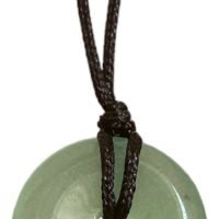 Dije Aventurina Verde Dona 1.5 Cm Natural Chakras Reiki Yoga