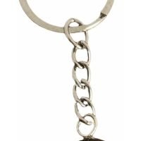 1 Llavero Obsidiana Dorada Piedra De Proteción Ujm