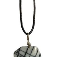 1 Jaspe Cebra Piedra Natural Dije