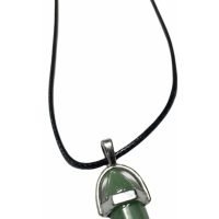 Dije Aventurina En Forma De Doble Punta Piedra Natural Ujm